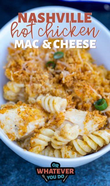 If you can't decide whether to make meat lasagna or mac and cheese, do both! Grilled Nashville Hot Chicken Mac and Cheese | Or Whatever ...