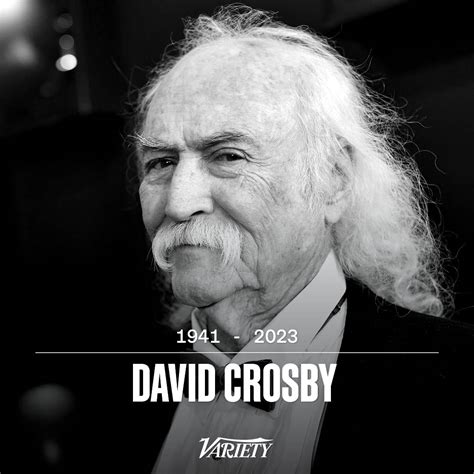 Variety On Twitter Singer Songwriter Guitarist David Crosby A