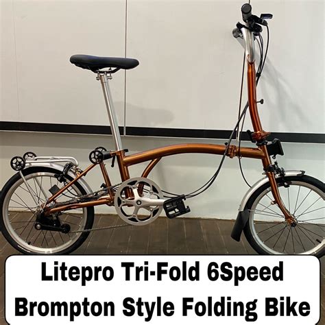 Litepro Trifold Bike 6speed Strumey Archer Hub Free Delivery