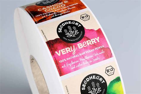 Food Labels And Printed Food Labelling On Rolls B2b Uk
