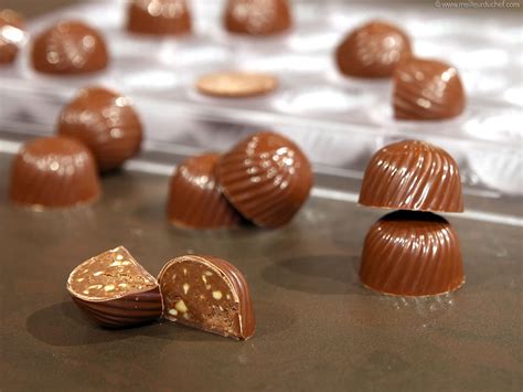 Chocolates With Praline Filling Our Recipe With Photos Meilleur Du Chef