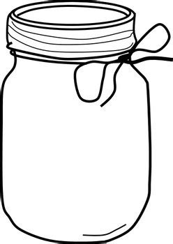 Black and white clipart bundle! Mason Jars Clip Art; Black and White Bell Jar Clip Art by ...