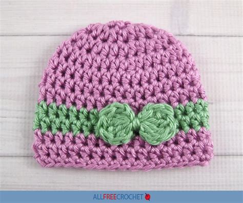Wrapped With Love Preemie Crochet Hat Free Pattern