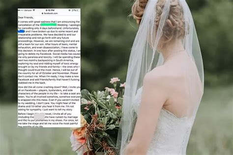 Bride Cancels Wedding After Guests Refuse To Pay 1500 To Attend Thats Life Magazine
