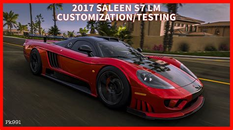 Fh5 2017 Saleen S7 Lm Customizationtesting Youtube