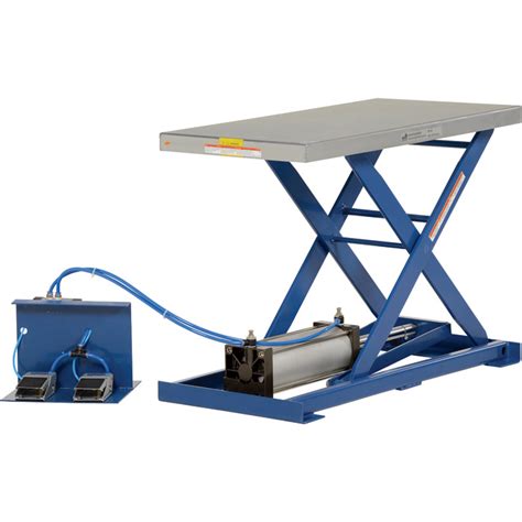 Vestil Pneumatic Scissor Lift Table — 200 Lb Capacity Model At 10