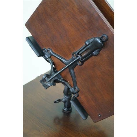 Date of manufacture declared on all antique bookcases. Antique RM Lambie Revolving Iron Dictionary Book Stand ...