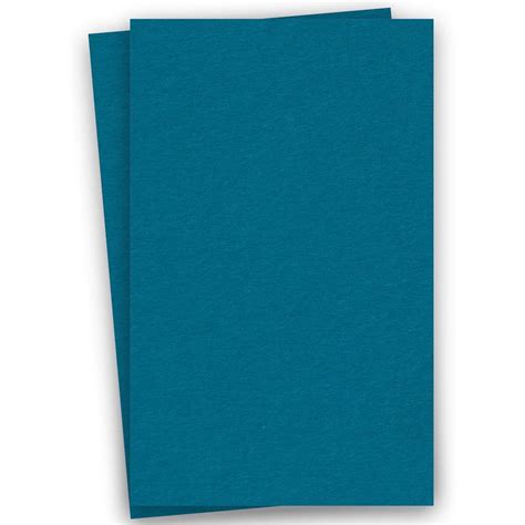 Teal 11 X 17 Basis Paper 200 Per Package 104 Gsm 2870lb Text