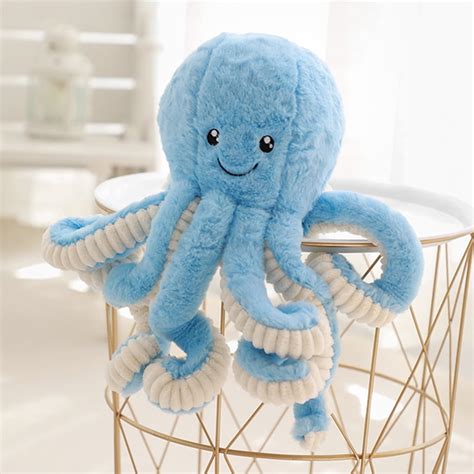Red Octopus Soft Plush Toys Kawaii Simulation Stuffed Animal Present