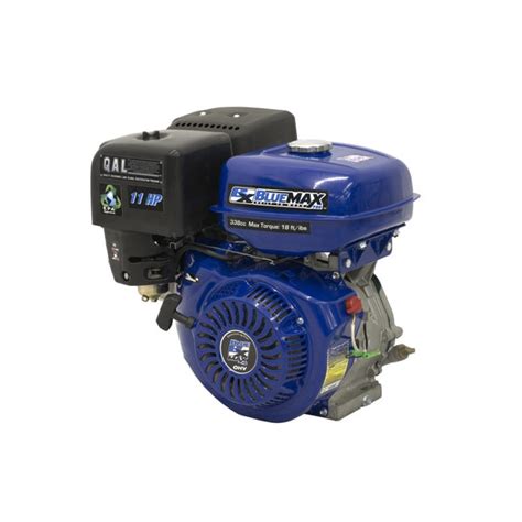 Blue Max 11 Hp 4 Stroke Gas Powered 340 Cc Horizontal Shaft Engine