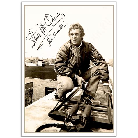 Steve Mcqueen The Hunter Hollywood Photographic Poster Just Posters