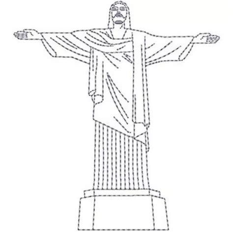 Maquete De Papel D Cristo Redentor Para Imprimir E Montar