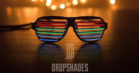 Dropshades Sound Reactive Sunglasses Brighten Up The Party