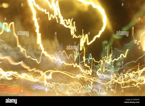 Abstract Light Streaks Stock Photo Alamy