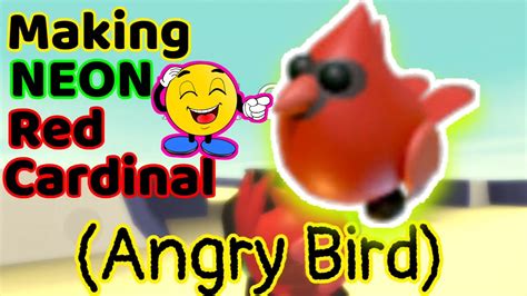 Making Neon Red Cardinalangry Bird In Adopt Me New Woodland Egg Pets