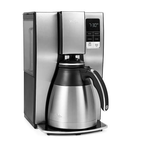 Mr Coffee 10 Cup Programmable Coffee Maker In Stainless Steel