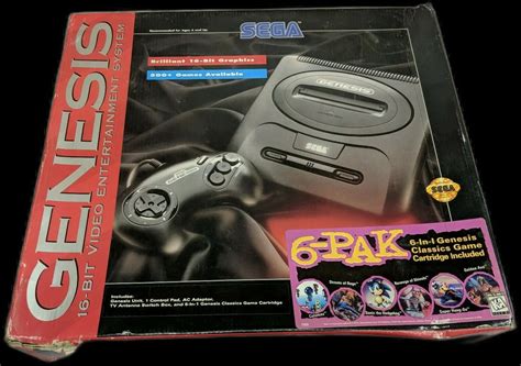 Sega Genesis Model 2 6 Pak Bundle 2 Consolevariations