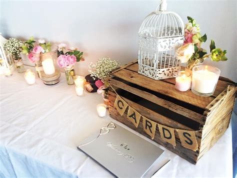 The lifetime square card table builds on the classic card table design, improving on stability, looks, weight and durability. M ️T's Super pretty gift table with our wooden crate, white birdcage and rustic hessian ca ...