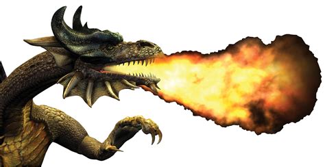 Fire Breathing Dragon Png Clip Art Library