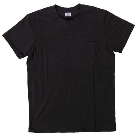 Edwin Ec Pocket T Shirt Washed Black Mens T Shirts From Attic Clothing Uk