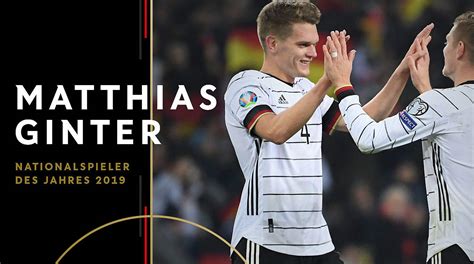 Nationalspieler — als nationalspieler bezeichnet man einen spieler einer mannschaftssportart (zum beispiel handball, fußball, basketball, wasserball, eishockey), der in die auswahlmannschaft eines. Ginter ist "Nationalspieler des Jahres 2019" :: DFB ...
