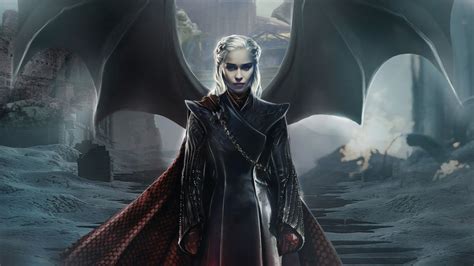 Emilia Clarke Daenerys Targaryen Game Of Thrones Season 8 4k Wallpapers