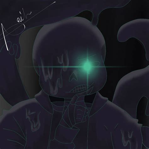 Nightmare Sans Fanart By Neilahasfood On Deviantart