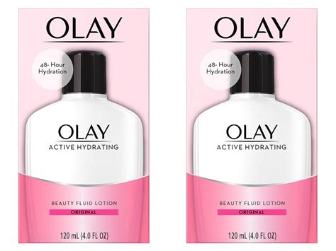 Olay Active Hydrating Beauty Fluid Lotion Original Facial Moisturizer