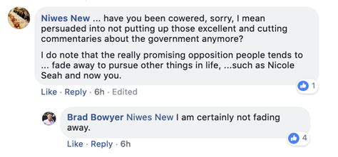 In a facebook post, bowyer claimed that cowardly commenters have been attacking the psp and shouting for (his) blood for his views. Brad Bowyer no longer associated with Lim Tean's People ...
