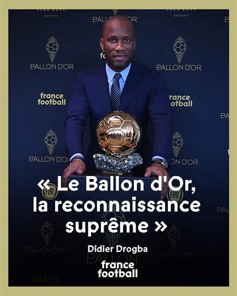 Didier Drogba Présentera La Cérémonie Du Ballon Dor Culturebene