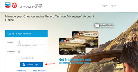 When you apply for the techron advantage card, you will first be considered for the techron advantage visa credit card. www.techronadvantagecard.com - Manage Your Chevron Credit Card Account