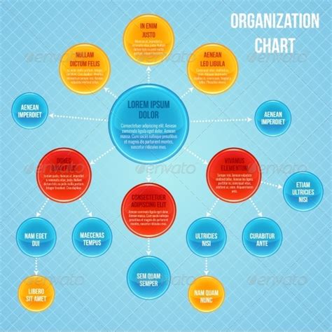 Organizational Chart Infographic By Macrovector Graphicriver