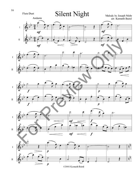 12 Christmas Duets Flute Duet Arr K Jw Pepper Sheet Music