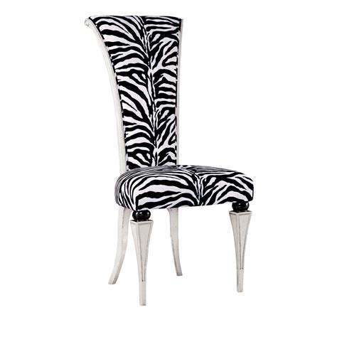 Zebra Print Dining Chair Dining Chairs Dining Room Chairs