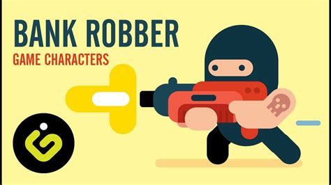 Two designers who professionally discuss design nuances are a reliable way to make a game. How to draw Game Character, Bank Robber, Speed Drawing ...