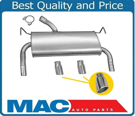 100 Brand New Rear Muffler With Chrome Tips Fits Ford Escape 2013 2018