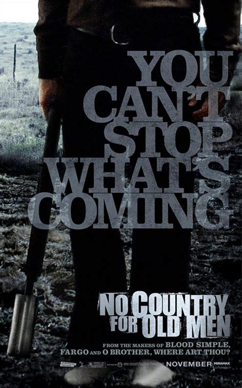No Country For Old Men 2007 Poster 1 Trailer Addict