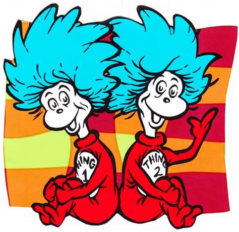 Thing 1 And Thing 2 Clipart Free Download On Clipartmag