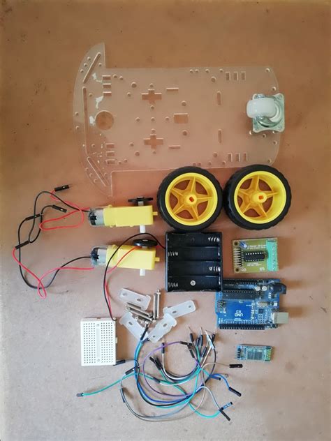 Arduino Based Bluetooth Controlled Car Engineering Projects