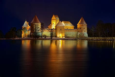 Trakai Castle In Winter By Laimonas Ciūnys Photo 4121361 500px