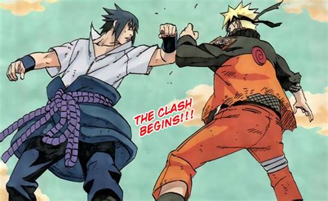 Naruto Vs Sasuke Understand Each Other Naruto 695 Daily Anime Art