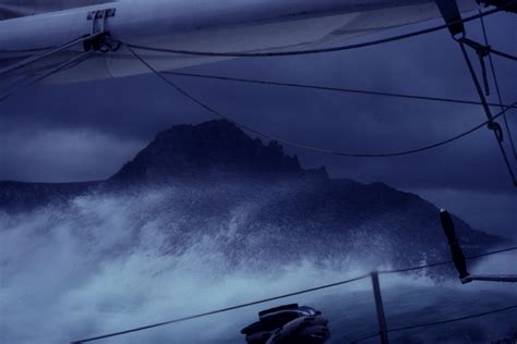 Cape Horn At Its Best As I Sail On By Stormy Waters Natural
