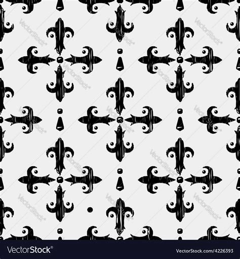 Gothic Pattern Royalty Free Vector Image Vectorstock