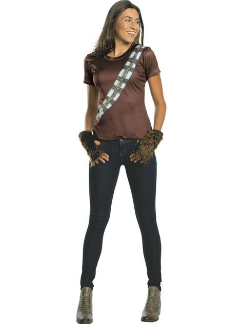 Star Wars Womens Chewbacca Rhinestone T Shirt Costume T Shirt Costumes