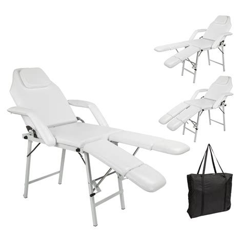 75 portable massage table beauty salon spa chair tattoo chair white massage bed fitted for