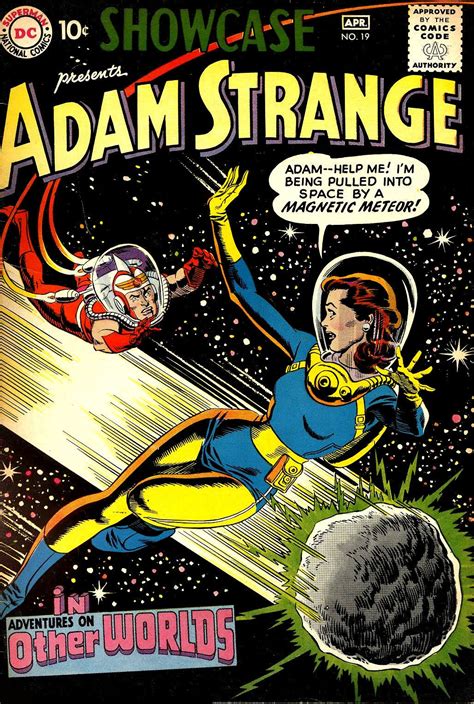 Adam Strange Book Cover Art Comic Book Covers Classic Comic Books
