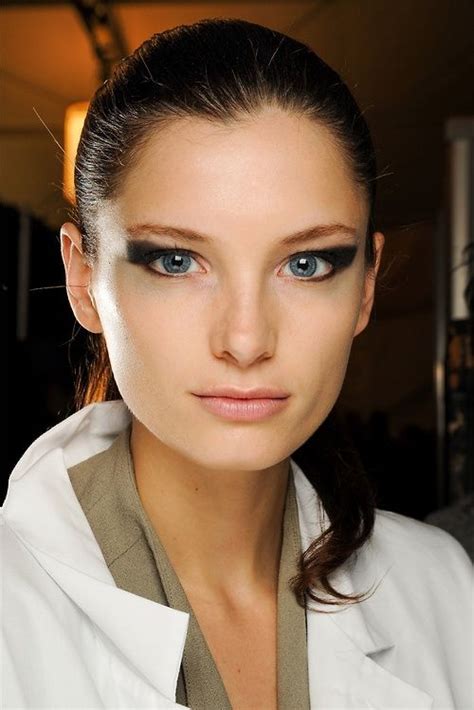 Ava Smith Backstage At Michael Kors Fall 2013 Rtw Makeup Looks Face