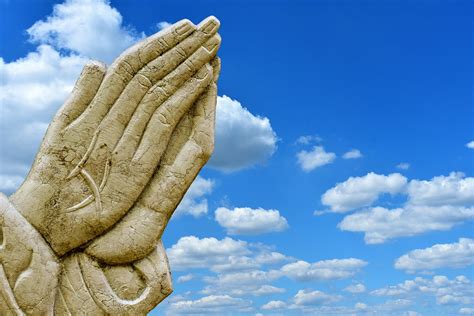 Praying Hands Religious Granite Free Photo On Pixabay