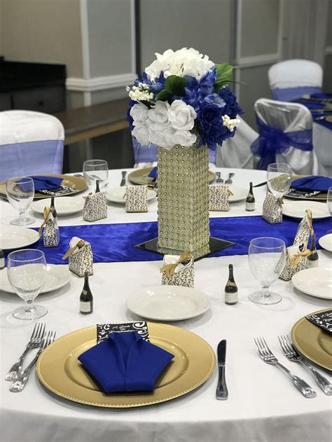 Blue And White Wedding With A Touch Of Gold Touch Of Gold Wedding