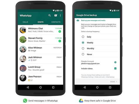 Google drive is truly impressive in how it can help you store, back up, create, and even edit files drive's local application for consumers is backup & sync, which lets you sync almost any file or what is google drive, exactly? WhatsApp for Android Officially Gets Google Drive Backup ...